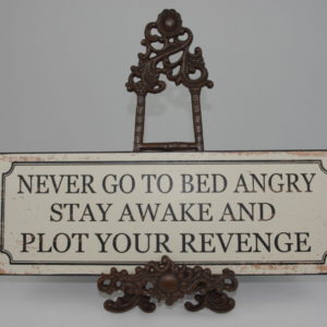 Silt tekstiga “Never…”