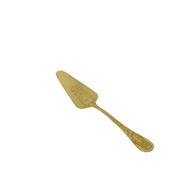 Graveeritud kuldne tordilabidas