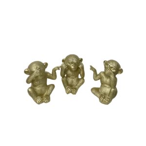 Kuldsed ahvid (3tk; h14cm)